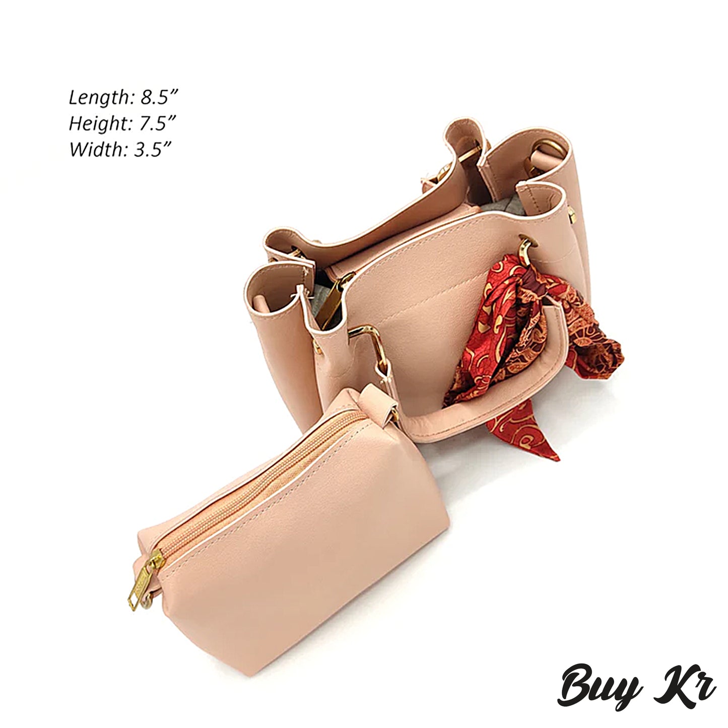 Pink Top Handle HANDBAG
