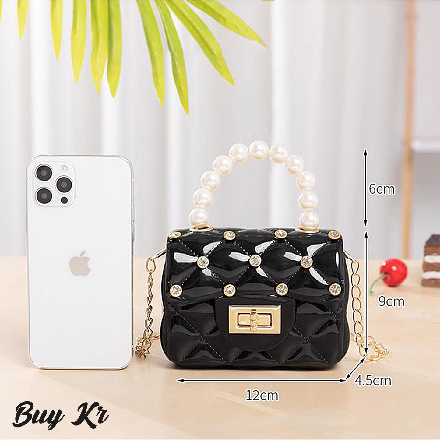 Fancy Mini Jelly White Cross Body Bag