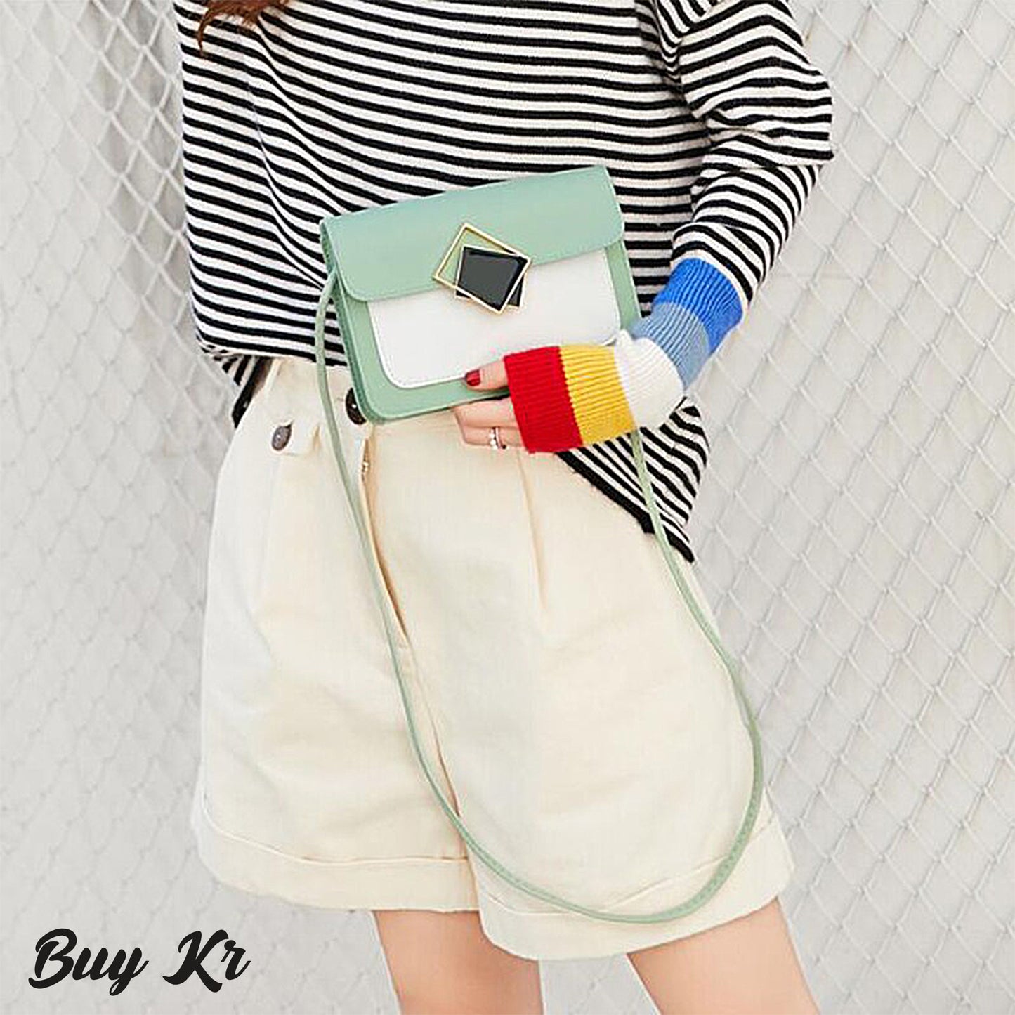 New Arrival Green Shoulder crossbody Leather bags For Girls