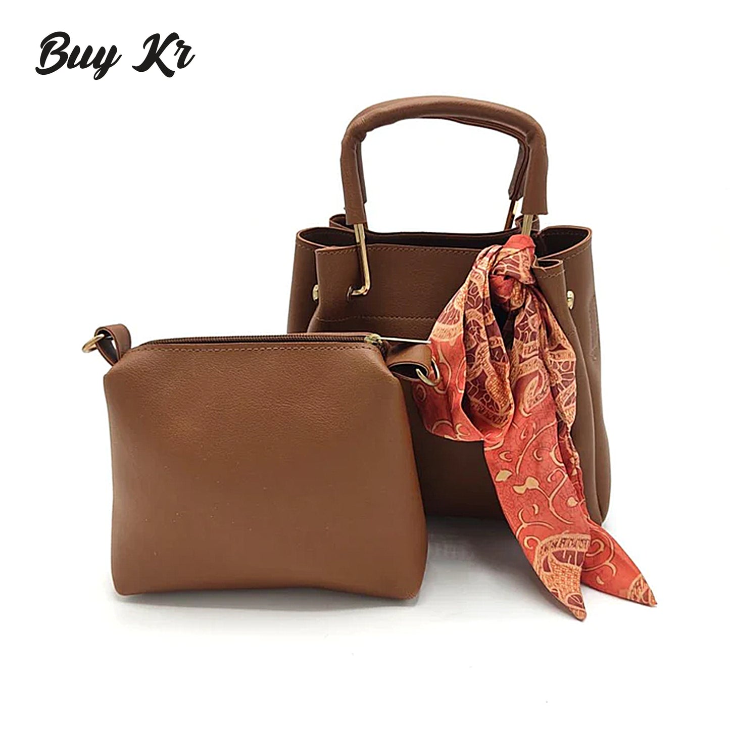 Yellow Top Handle Handbag