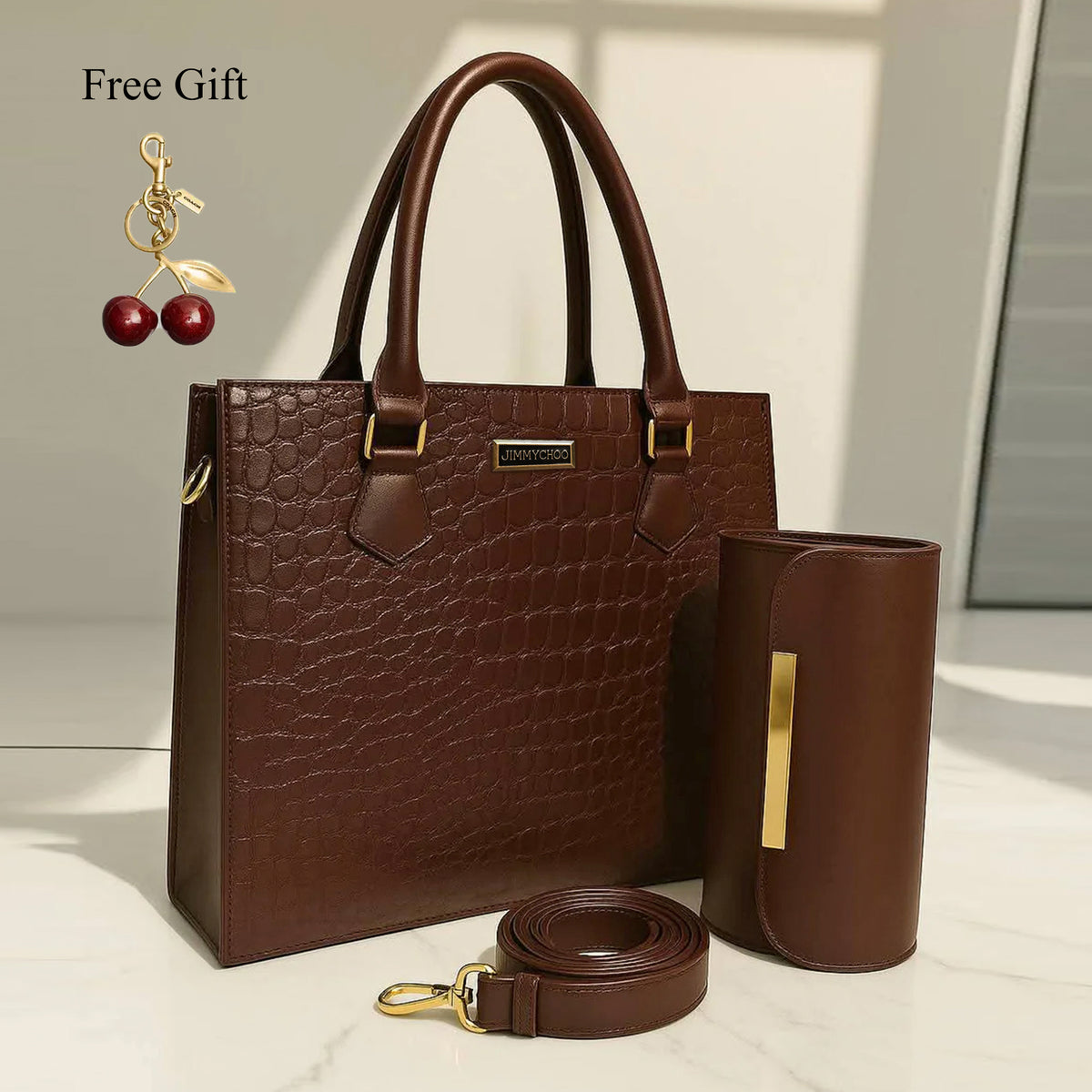 Crocodile Leather Bag