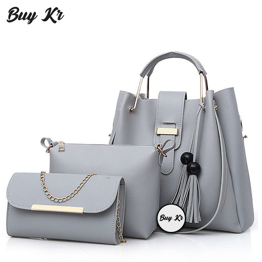 3 PIECE Multi Colors HANDBAG