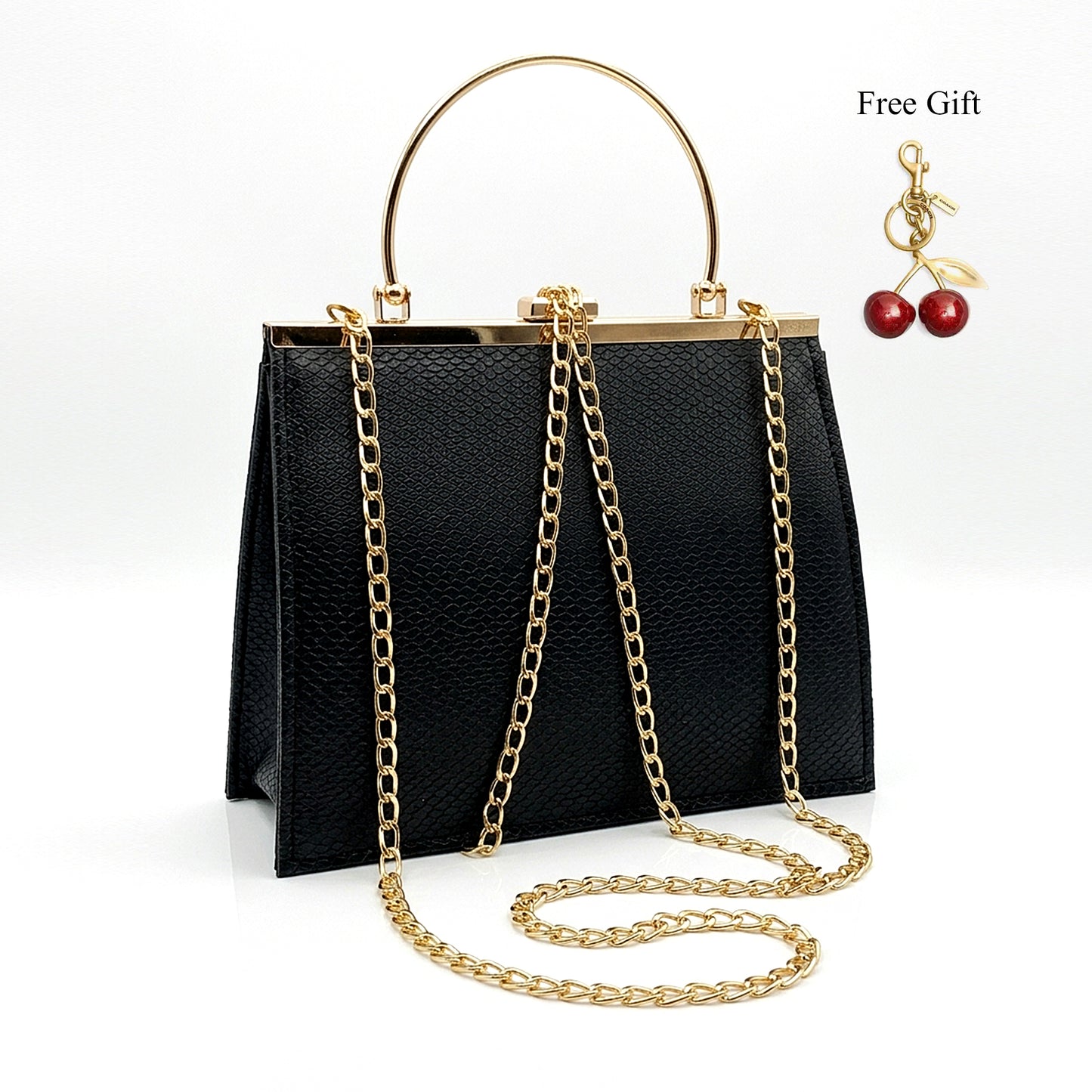 Snake Leather Fram Bag