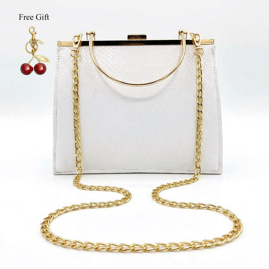 Snake Leather Fram Bag