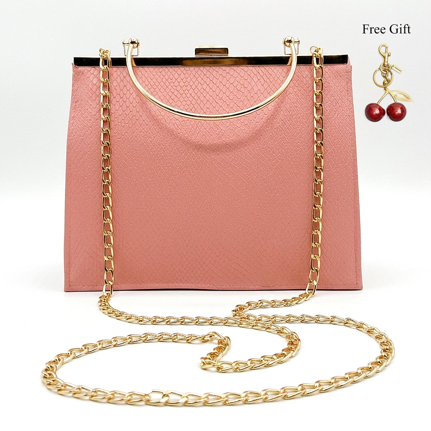 Snake Leather Fram Bag