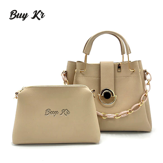 Cream Color Handbag