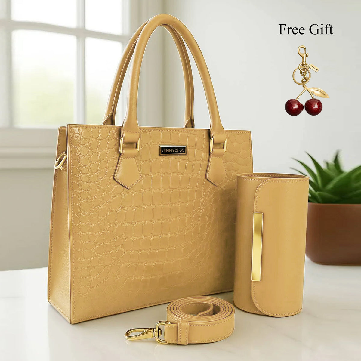 Crocodile Leather Bag