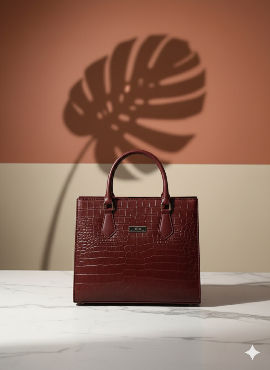 Crocodile Leather Bag