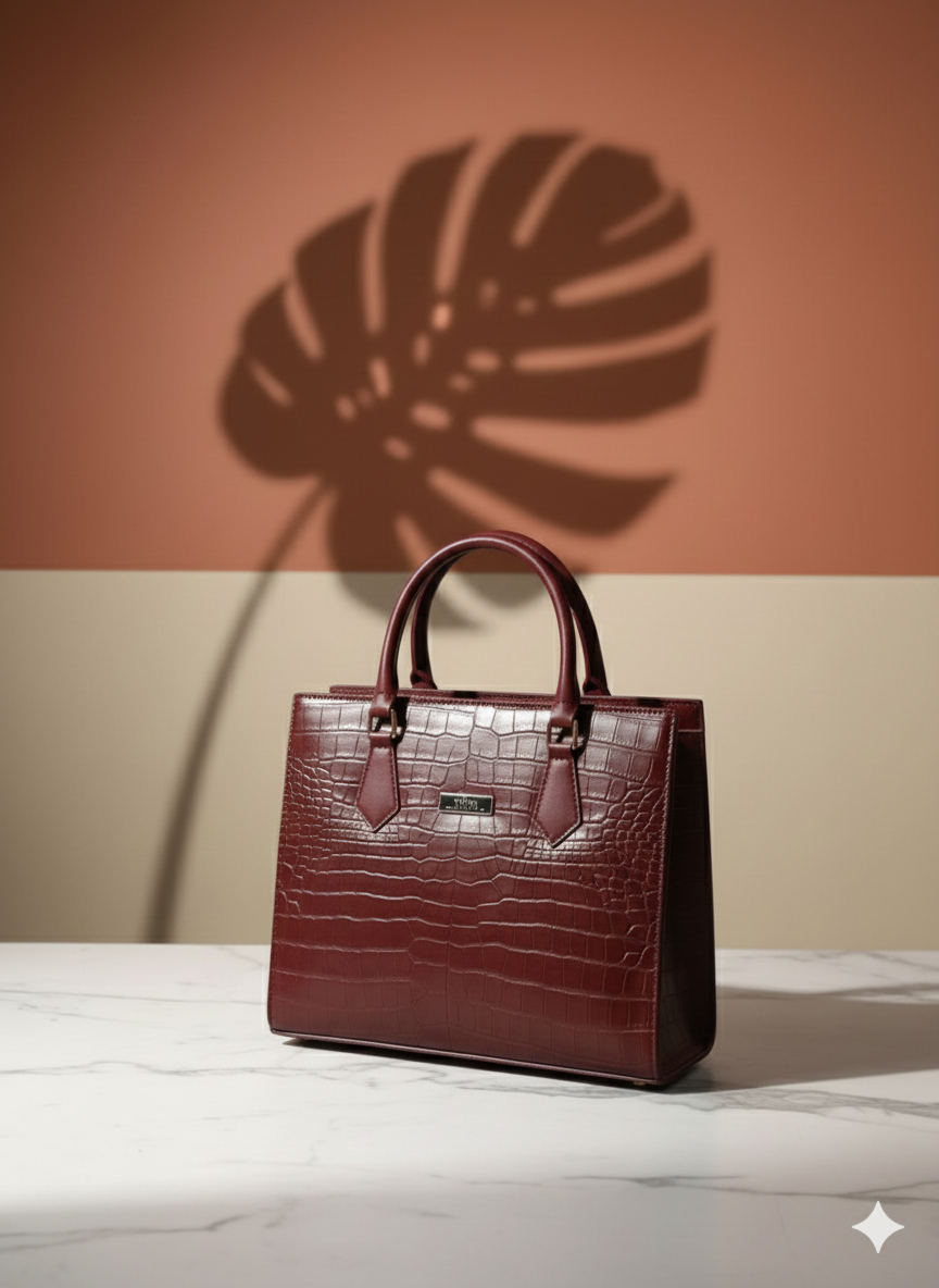 Crocodile Leather Bag