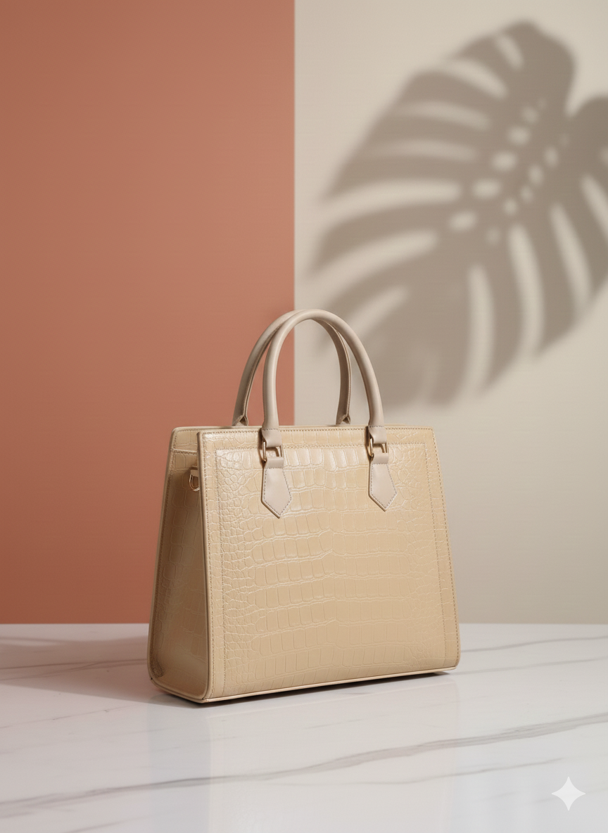 Crocodile Leather Bag