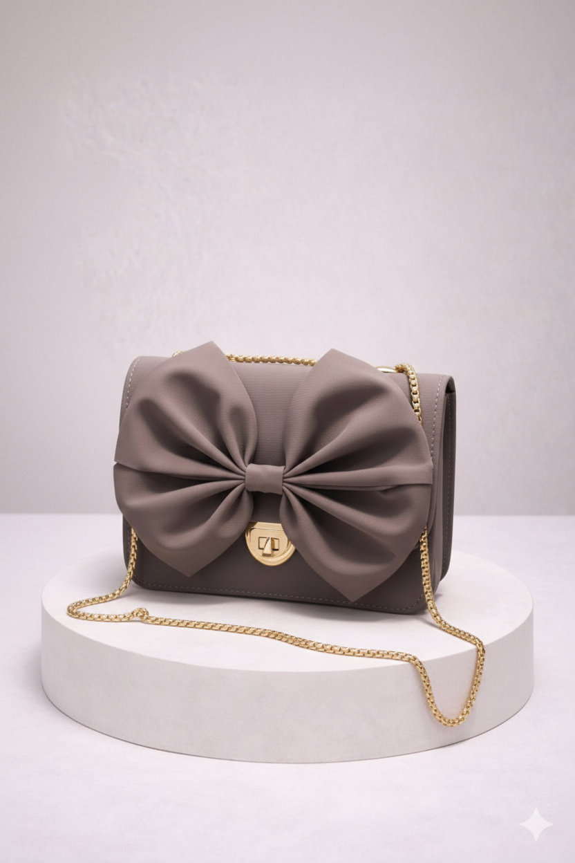 Elegant Bow Chain Shoulder Bag