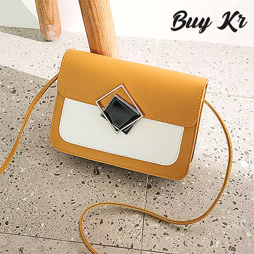 New Arrival Yellow Shoulder crossbody Leather bags For Girls