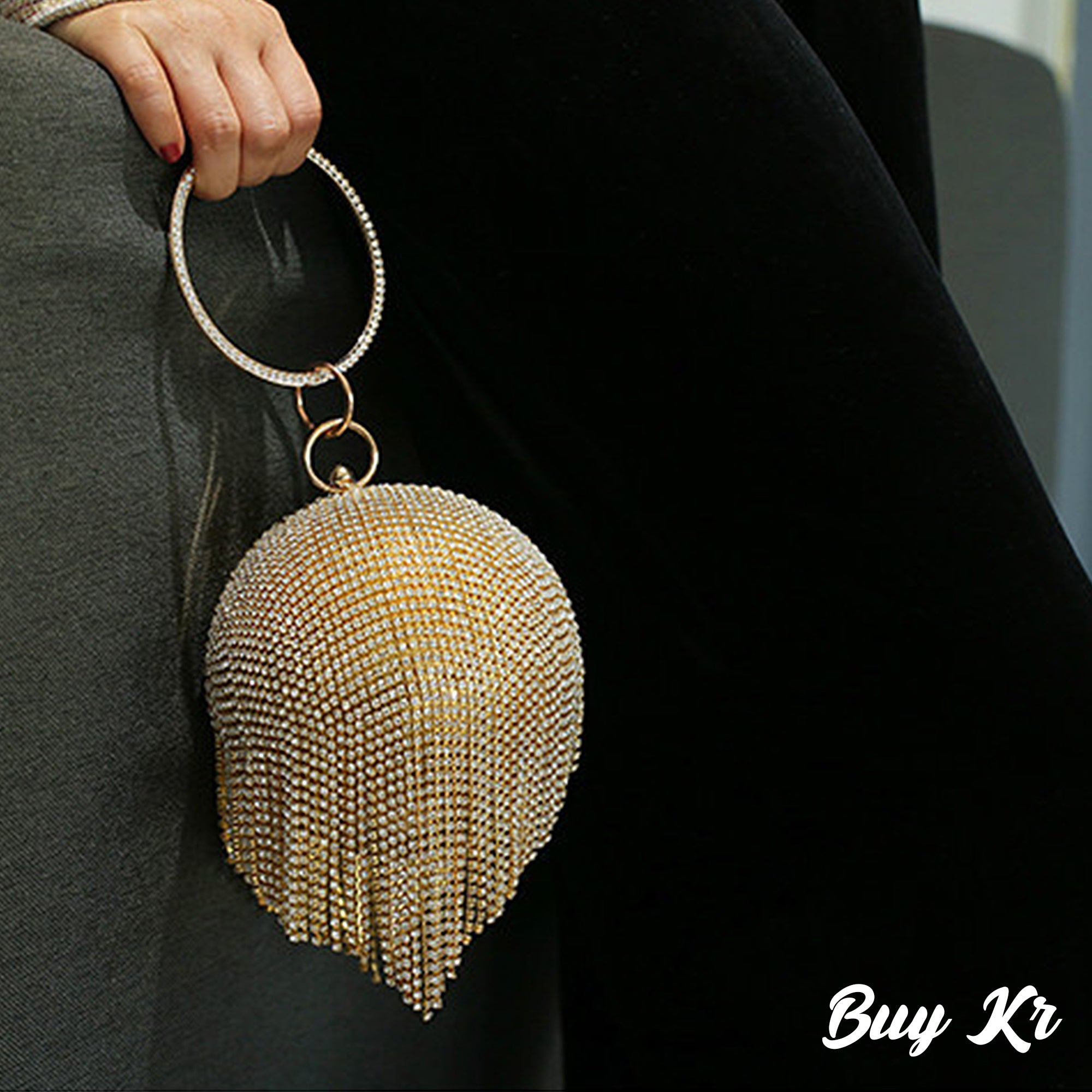 Handbags Women Round Ball Crystal Evening Clutch Purse Wedding Party Hand  Bag | eBay